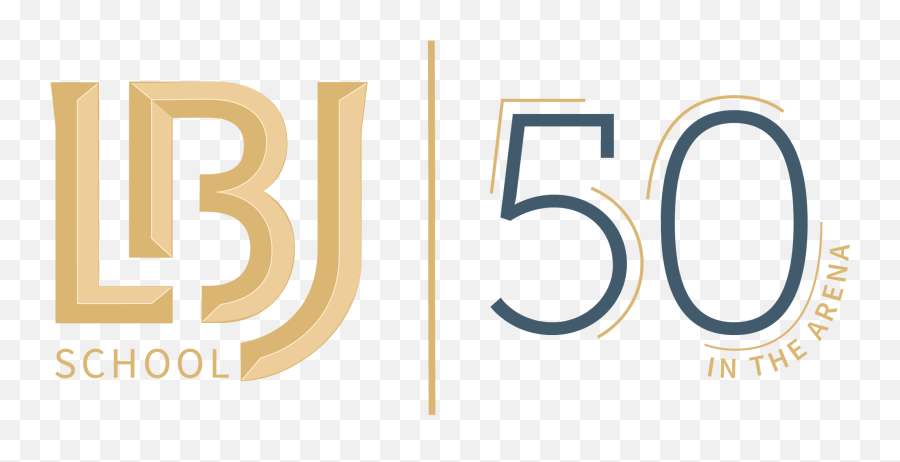 Lbj School Of Public Affairs 50th Anniversary The - Graphic Design Png,50th Anniversary Logo
