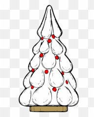 Snowy Xmas Tree Png Clip Arts For Web - free Tree