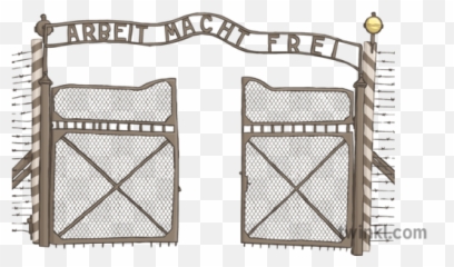 Gates Of Auschwitz History Wwii Nazi Holocaust Secondary - Folding Chair Png,Gates Png