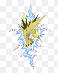 145 - Zapdos Zapdos Pokemon Bird Pokemon Pokemon Pokedex Png,Zapdos Png