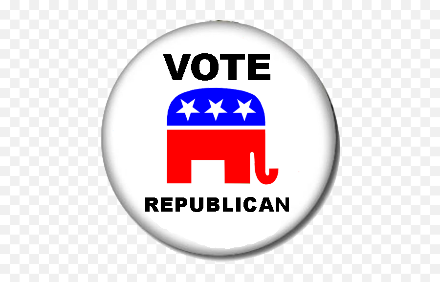 Republican Buttons Transparent Png - Transparent Republican Icon Png,Republican Symbol Png