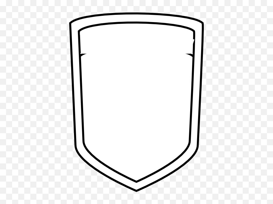 Blank Shield Soccer Clip Art - Soccer Blank Logo Png,Shield Outline Png