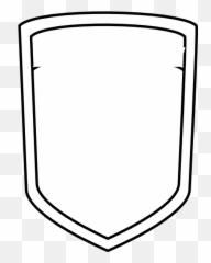 Blank Shield Soccer Clip Art - Logo Png