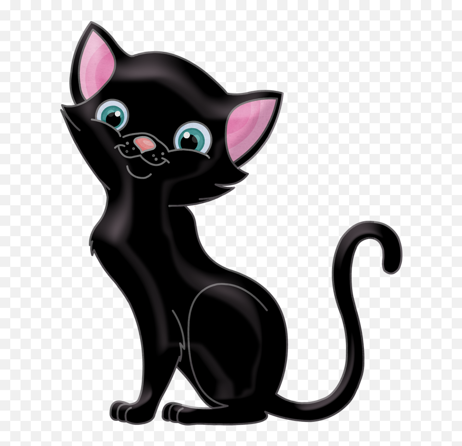 Black Cat Clipart Princess Png Transparent