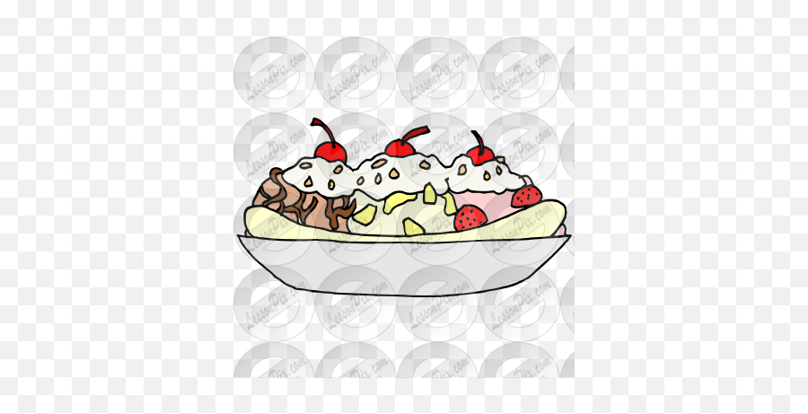 Lessonpix Mobile Funnel Cake Png Banana Split Png Free Transparent Png Images Pngaaa Com - funnel cake on roblox