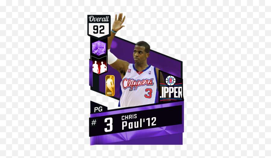 2012 Chris Paul - Nba 2k18 Gilbert Arenas Full Size Png World Be Free Nba,Nba 2k18 Png