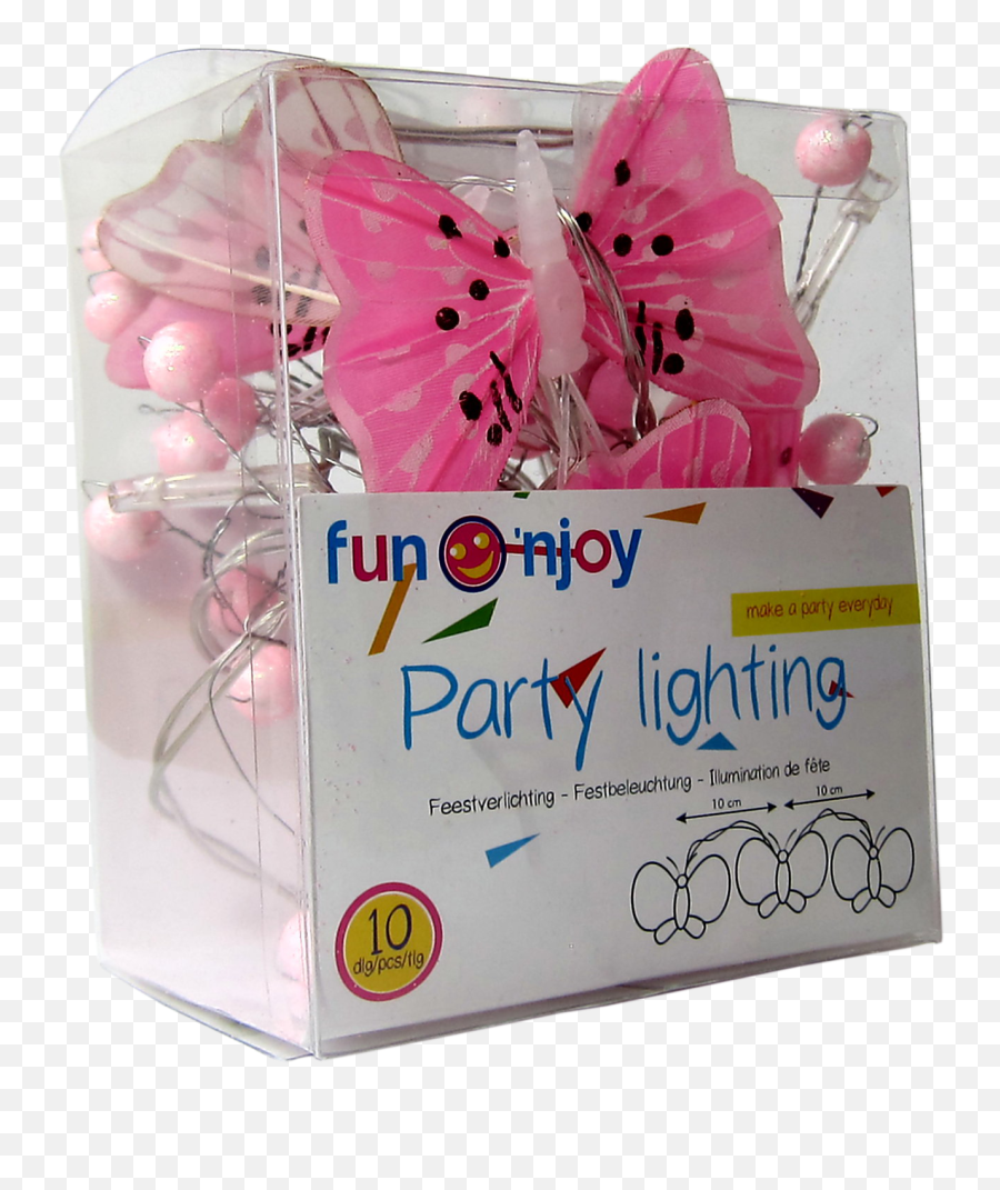 Led String Chain Fairy Lights Pink - Wedding Favors Png,String Lights Transparent Background