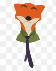 My Vectorized Nick Wilde - Nick Wilde Minimalist Png,Nick Wilde Png