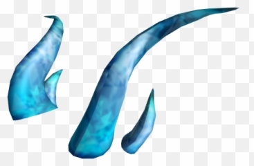 Icy Horns - RBXLeaks Blue Ice Roblox png