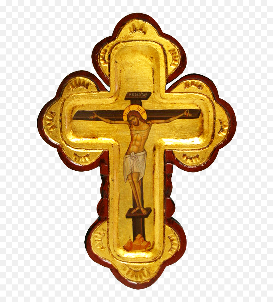 Crucifixion Brass Jesus - Brass Png Download 709945 Gold Jesus Cross Png,Crucifix Png