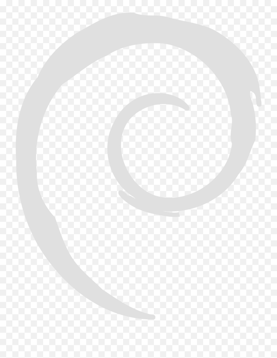 Faenza - White Debian Logo Transparent Png,Debian Logo