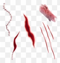 Blood Injury Scar Png Sticker - Blood Sticker Png,Scar Png