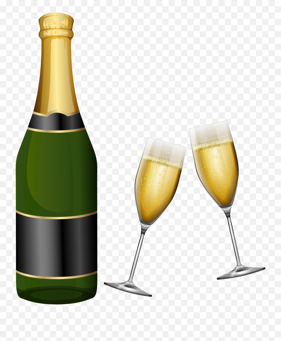 New Year Champagne Png U0026 Free Champagnepng Emoji