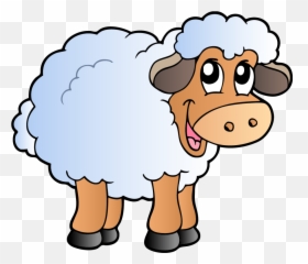 Sheep Clipart Cartoon Transparent Free For - Cartoon Images png