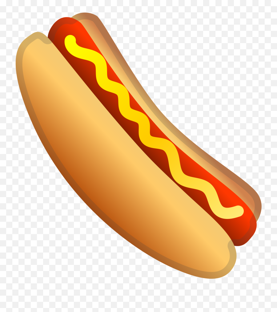 Emoji Cachorro Quente Transparent Png - Transparent Background Hot Dog Clip Art,Transparent Hot Dog