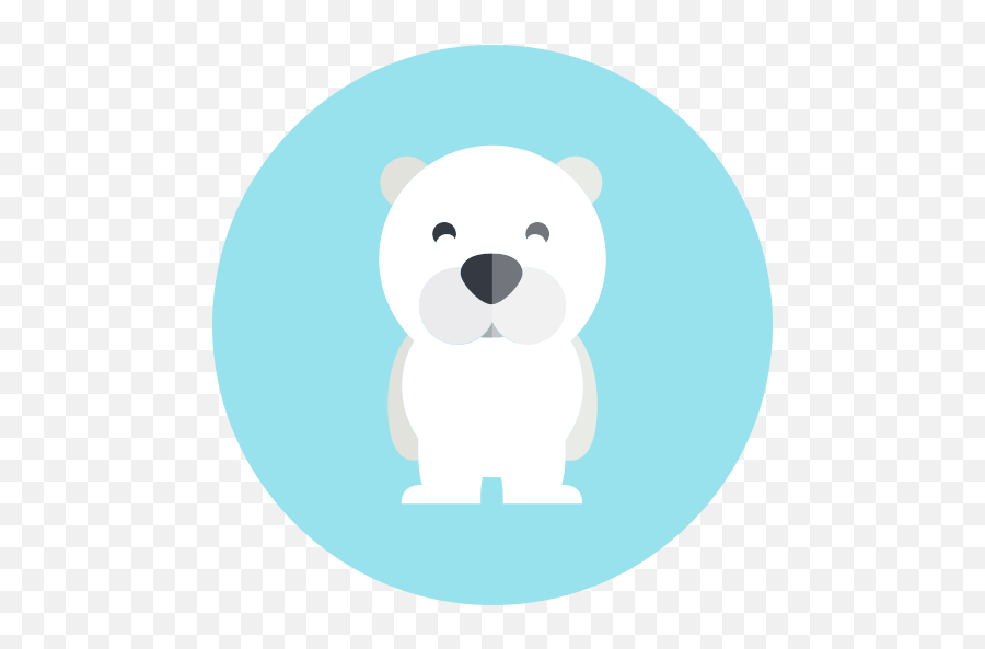 Polar Bear Png Icon - Cartoon,Polar Bear Png
