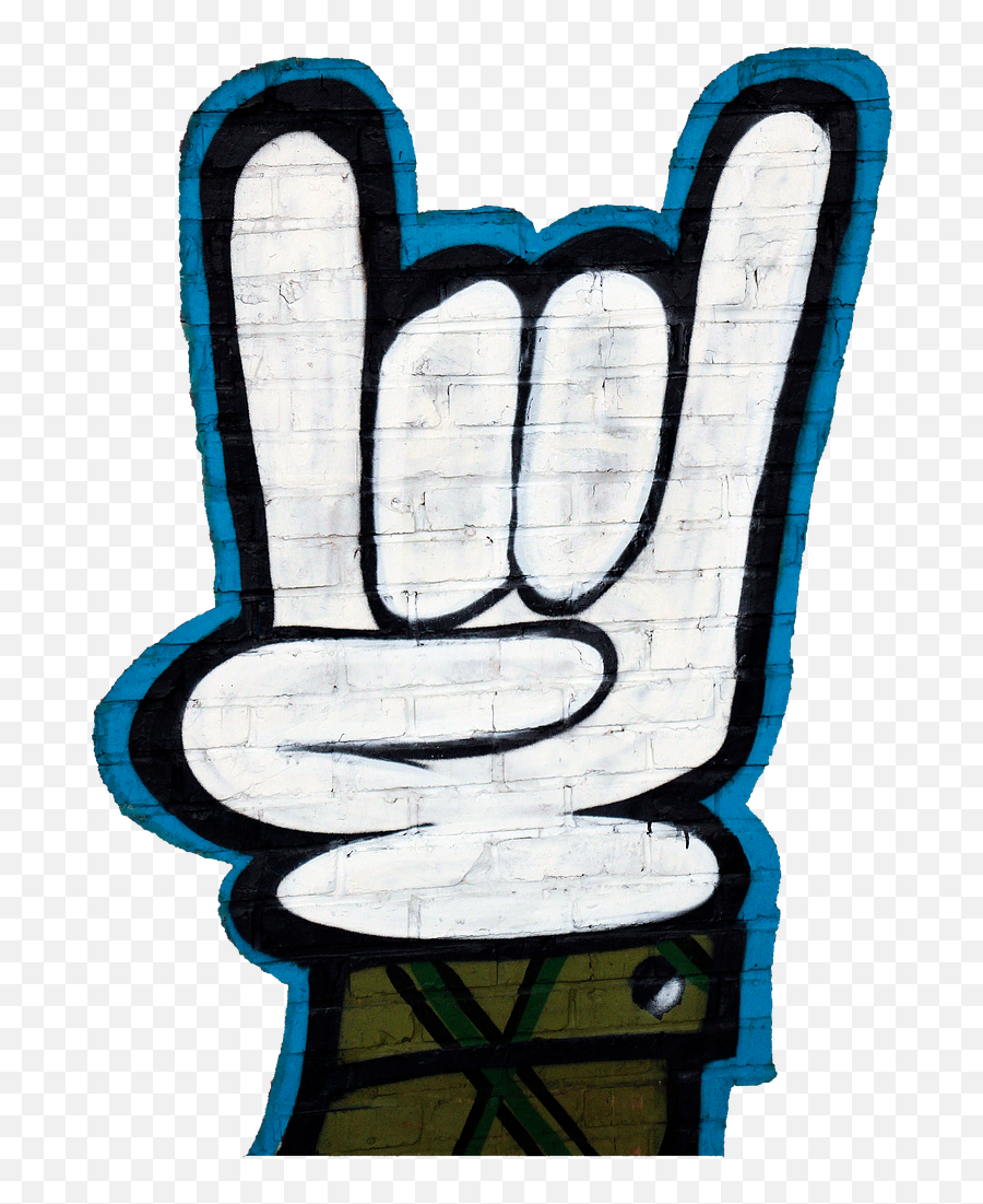 Graffiti Hand Signals Isolated - Graffiti Png,Graffiti Art Png