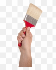 Paint Brush Png Image - Hands Holding