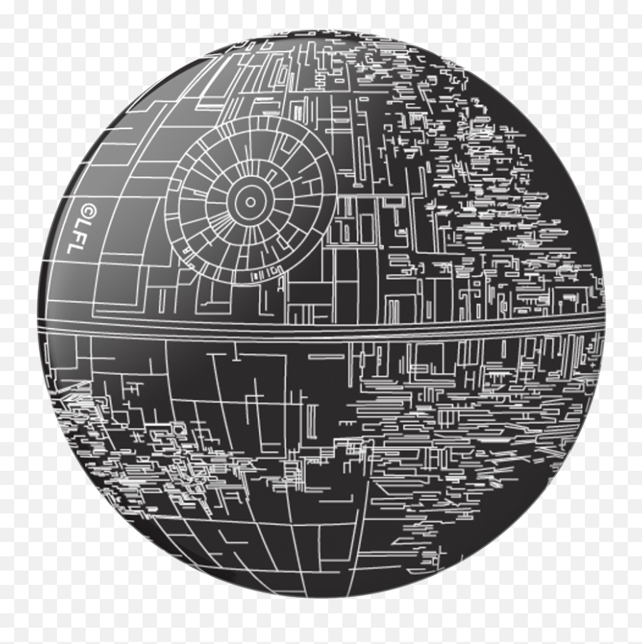 Aluminum Death Star Popgrip - Death Star Popsocket Png,Death Star Icon