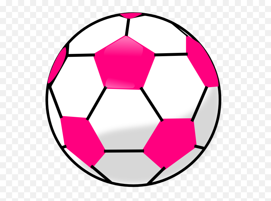 Soccer Ball Clip Art 9 - Pink Soccer Ball Clip Art Png,Soccer Ball Transparent