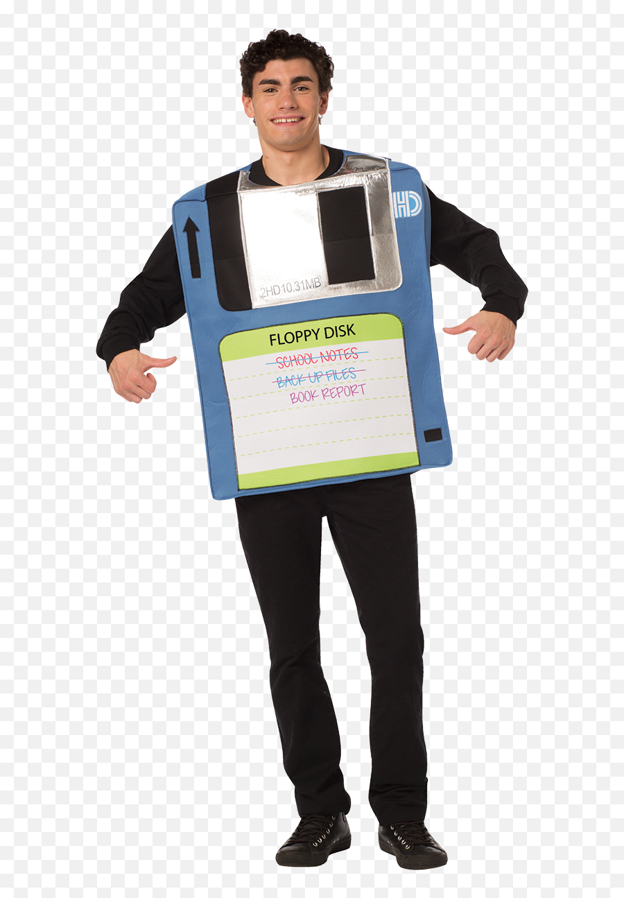 Womens 90s Fancy Dress Costumes U0026 Accessories - Floppy Disk Costume Png,90s Icon Male