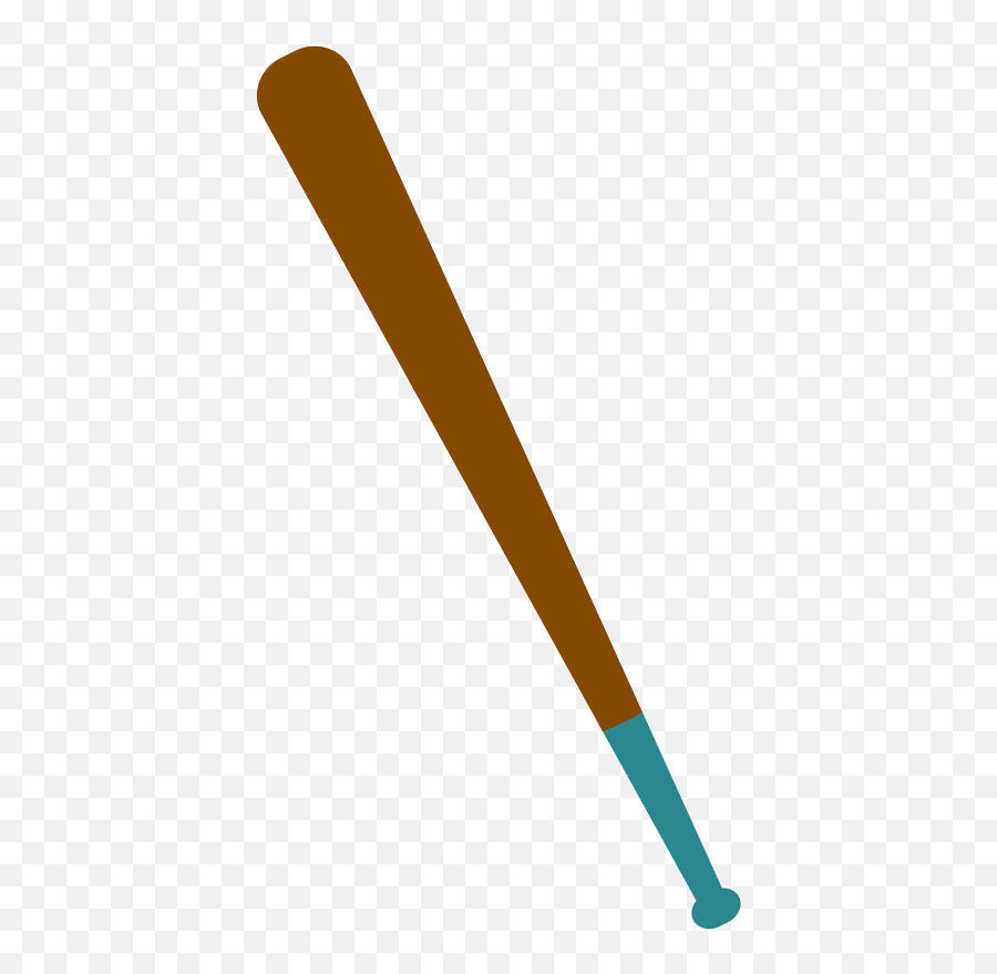 Baseball Bat Clipart Transparent 4 - Clipart World Vertical Png,Simple Bat Icon