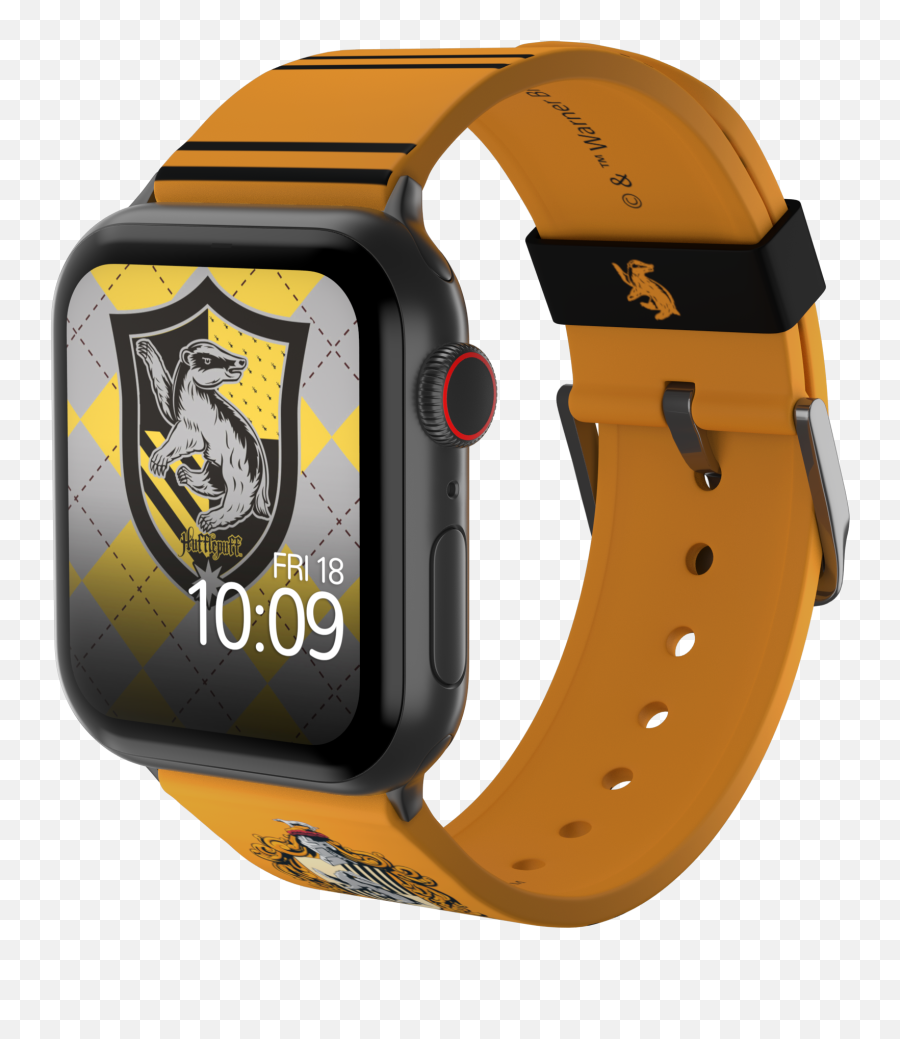 Harry Potter - Hufflepuff Edition Officially Licensed Silicone Smartwatch Band Compatible With Apple Watch 3840mm And 4244mm And Android Harry Potter Hufflepuff App Png,Hufflepuff Icon