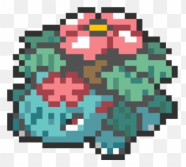 Pixilart - 003 Mega Venusaur Mini Sprite By Andruru Pokemon Pixel Art Mega Venusaur Png,Venusaur Png