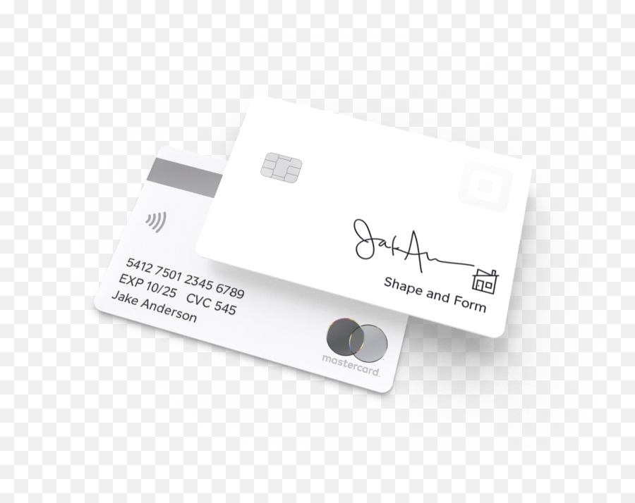 Business Debit Card Square - Horizontal Png,Business Person Icon Black And White