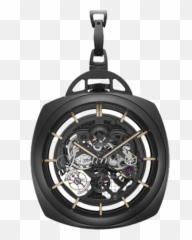 Panerai Pam 446 Pocket Watch 59mm Black Ceramic Brand New Png