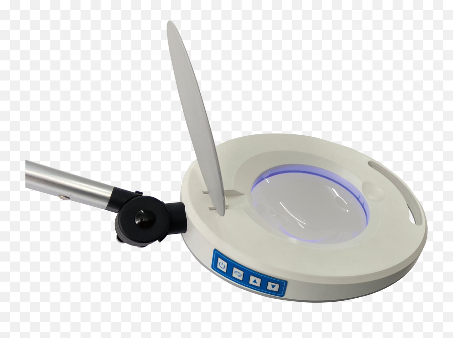 Led Articulated Arm Luminaire With Magnifying Lamp Lens And - Measuring Instrument Png,Hht Icon 2010
