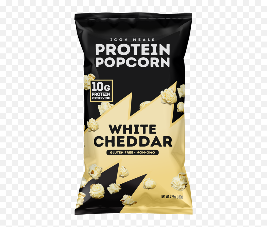 Icon White Cheddar Protein Popcorn 2oz - Delivered In Minutes Protein Popcorn Png,Bite Icon