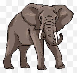 Elephant African Sticker - Animal Figure png