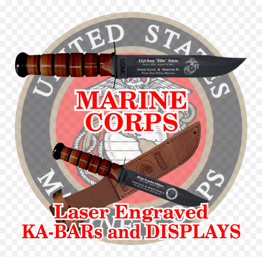 Marine Corps Ka - Bars And Displays U2013 Bufu0027s Collectible Weapon Png,Marine Corps Buddy Icon