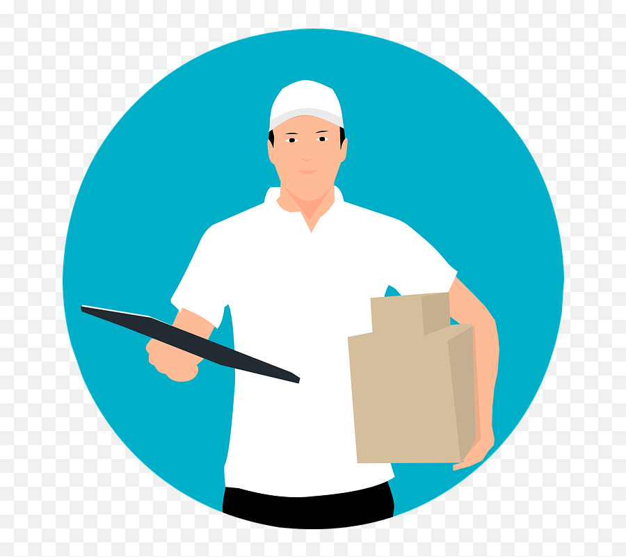 Courier Delivery Service - Free Vector Graphic On Pixabay Kurier Png,Delivery Icon Vector Free