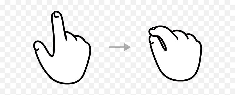 Hand Gestures And Menu Interface U2013 Xrspace - Sign Language Png,Index Finger Icon