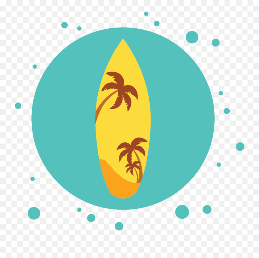 Summer Surfing Board Tree Brown Icon Graphic By Soe Image - Language Png,Surfer Icon