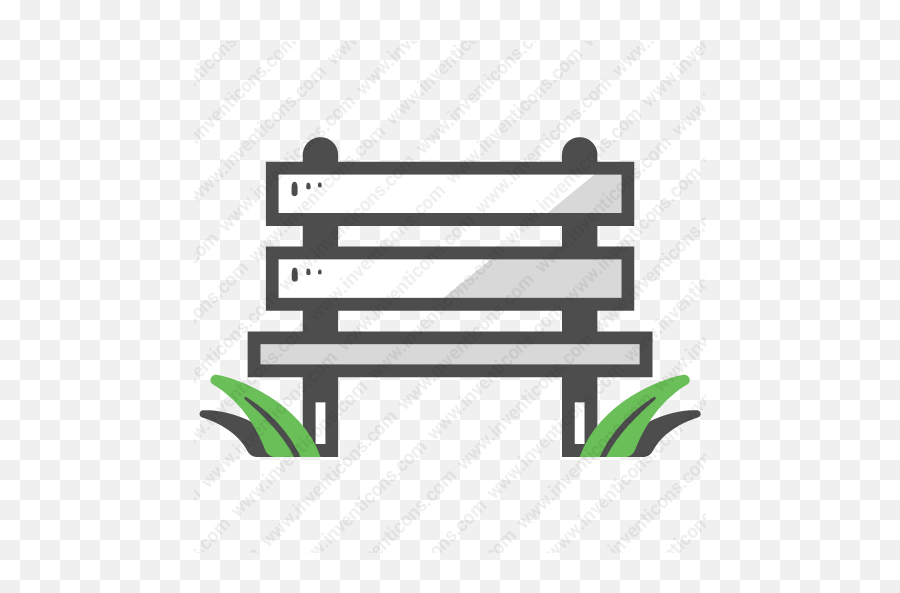 Download Bench Vector Icon Inventicons - Outdoor Bench Png,Benches Icon