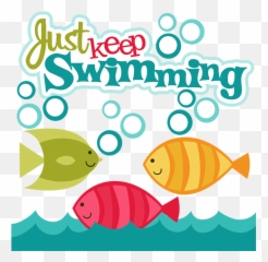 Fish Clipart Pool - Scrapbook Fish Png,Fish Swimming Png