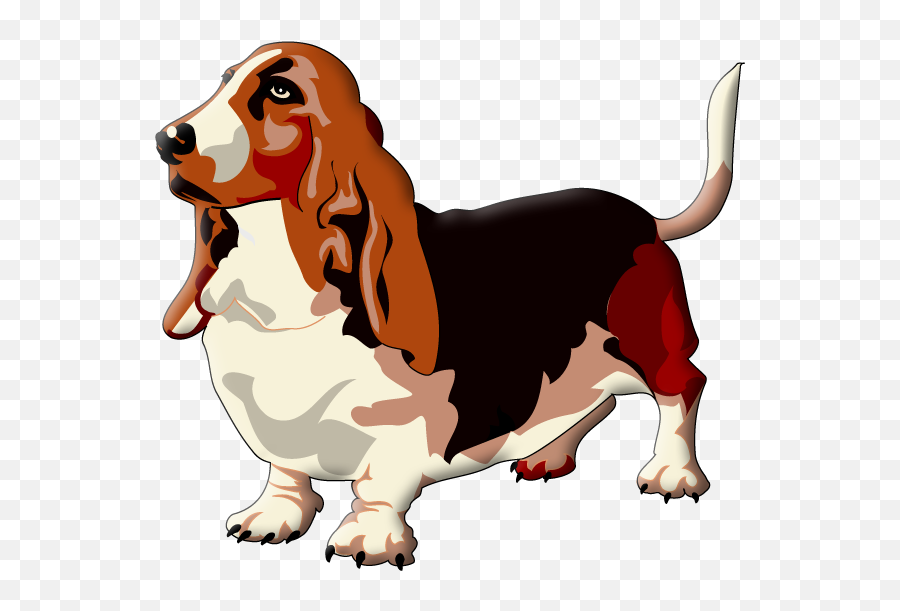 Dog Beagle Puppy Paw Clipart - Basset Hound Png,Transparent Puppy