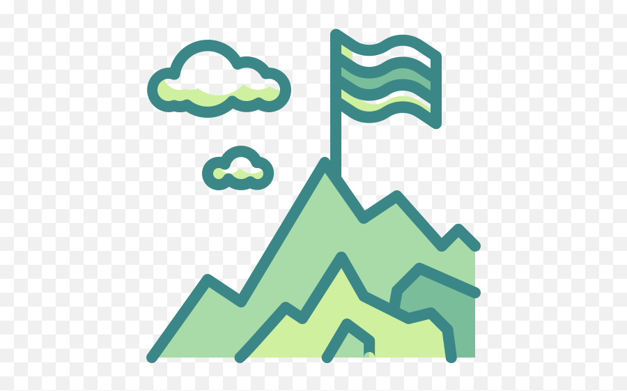 Flag Icon Mountain Top Challenge - Vertical Png,Adventure Icon Transparent