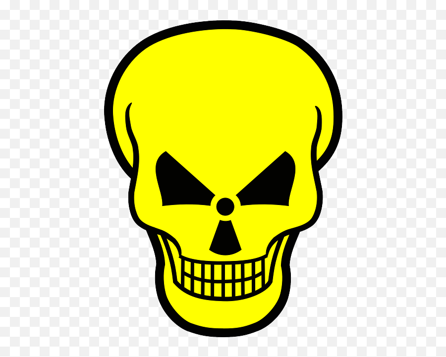 Free Image - Radioactive Atomar Kill Skull Skull Cartoon Png,Radioaktiv Icon