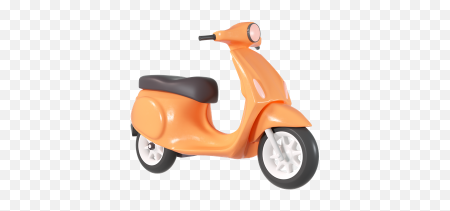 Scooter Icon - Download In Colored Outline Style Vespa Primavera 125 Grigio Delicato Png,Scooter Icon