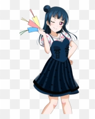Album Page Event Reward Sr - Love Live Yoshiko Casual Outfit png