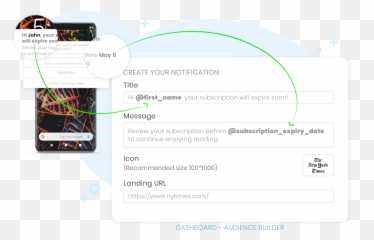 Izooto For Marketers - A Right Mix Of The Powerful Features Dot Png,Dating Sites Notifications Icon