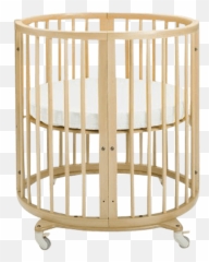 Stokke Oval Mini Crib - The Socialite Family Stokke Sleepi Mini Png,Crib Png