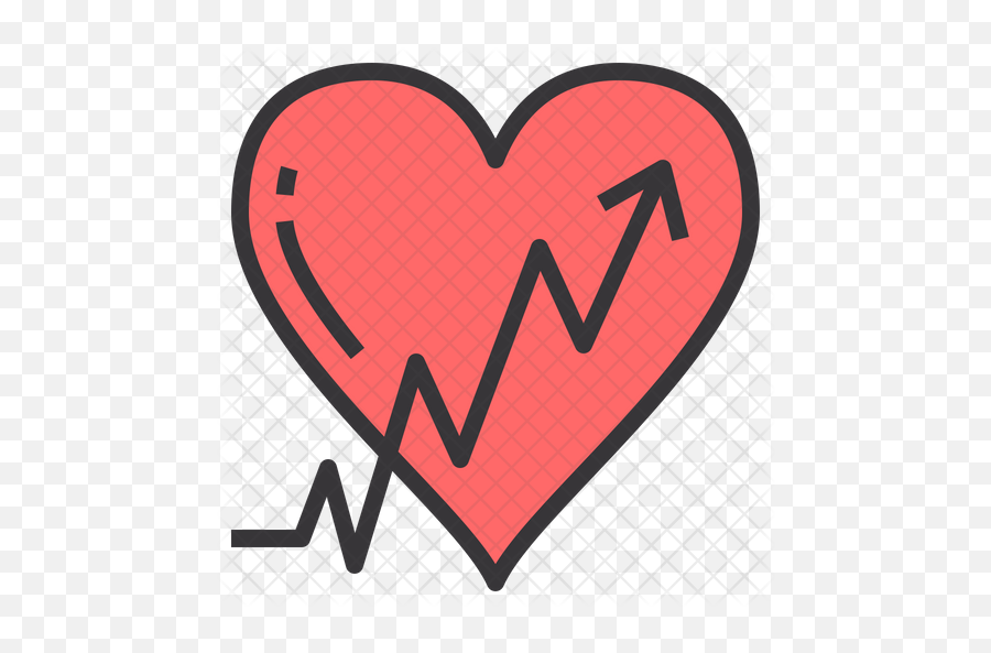 Increase Heart Rate Icon - Heart Rate Increase Icon Png,Heart Beat Png