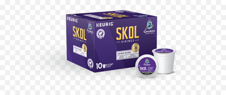 Skol Vikings K - Cup 10count Carton Png,Caribou Png