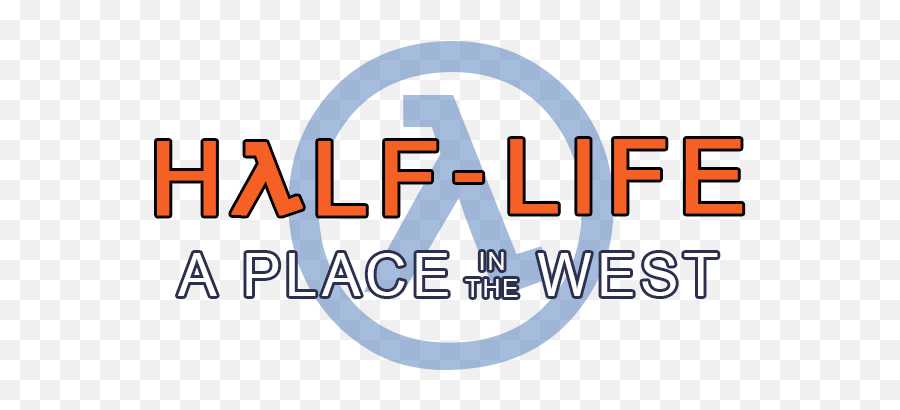 Half - Life A Place In The West Steamgriddb Graphic Design Png,Half Life Logo