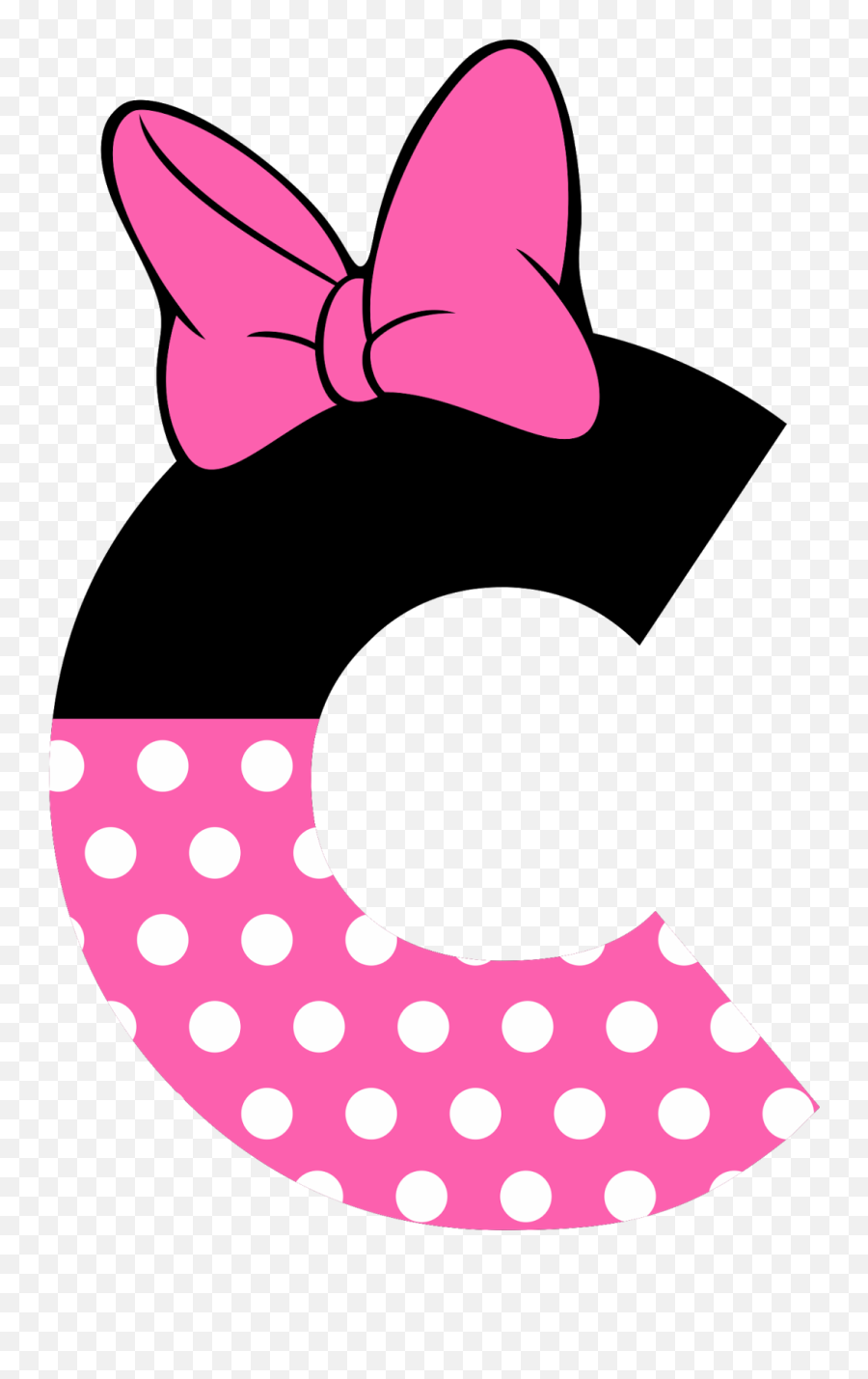 Picture - Alphabet Minnie Mouse Letters Png,Minnie Mouse Bow Png